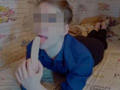 Just guide how to eat (suck) banana (blowjob