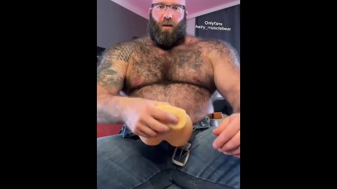 hairy_musclebear onlyfans lutte à l’huile