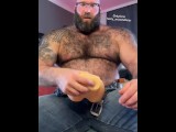 hairy_musclebear onlyfans oil wrestling