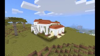 Как построить римский дом в Майнкрафт