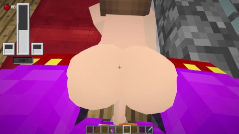 Minecraft JennyMod! Putain de Jenny en levrette ! Cul et seins juteux !