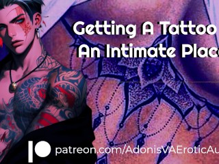 [M4F] Tatuador Obtiene un BONER Tatuando TU Pecho! ¡conseguir un Tatuaje íntimo! [NOVIO ASMR]