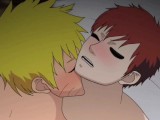 Naruto e Gaara Namorados por uma noite. - Hentai Bara Yaoi