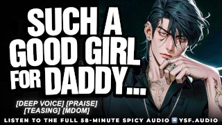 Daddy teaches you how to take every inch | YSF | Male Moaning | ASMR Roleplay | Audio Erotica