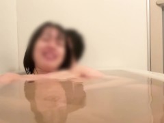 A leisurely bath time! (Don't tell me I got excited and sucked his dick at the end.)