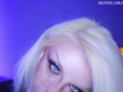 Preview 2 of Your blonde teen stepsister licks your ears for the DDD | ASMR Amy B | OnlyFans