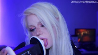 Your Blonde Teenage Stepsister Licks Your Ears For The DDD ASMR Amy B Onlyfans