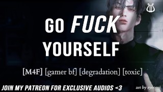 I Don't Have Time For You So Go Screw Yourself Sexy ASMR Male Moaning Audio
