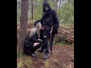 Preview 3 of Ghost Face gets Sucked in the Woods