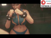 Preview 3 of Chun Li Hard Anal Riding After Fight | Hottest Street Fighter Anal Hentai 4k 60fps