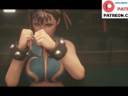 Preview 4 of Chun Li Hard Anal Riding After Fight | Hottest Street Fighter Anal Hentai 4k 60fps