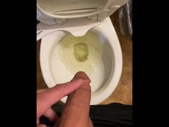 wolf talks shit while peeing