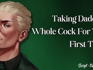 Taking Daddy's whole Cock for the first Time