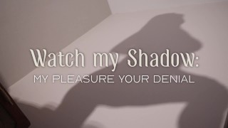 Adora la mia ombra - Il mio piacere, la tua negazione