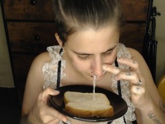 Time For Your Lunch Snot Spit Nose Blow sandwich