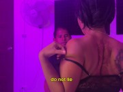 Preview 1 of Stepmom says: YOUR STEPMOTHER'S PUSSY IS YOURS. English captions