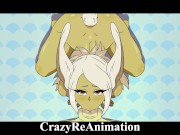 Preview 4 of My Hero Academia: Boku No Hero Academia Porn Parody - Mirko Rumi Animation (Hard Sex) (Hentai)