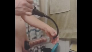 Pumping my big cock?