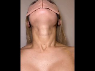 nape of neck, くび, vertical video, pov
