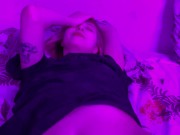 Preview 1 of Morning sex with a beautiful girl, woke up with a dick, fingering, footjob, gentle sex - YourSofia