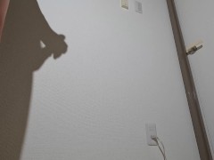 【オナニー】見えないエロとローションでぐちょぐちょになった手コキが気持ち良すぎて腰を振ってしまいました【えすくん】　男 オナニー ローション 日本人 影 無修正 - Screenshot 11 of 16 - Shadow Masturbation