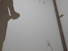 【オナニー】見えないエロとローションでぐちょぐちょになった手コキが気持ち良すぎて腰を振ってしまいました【えすくん】　男 オナニー ローション 日本人 影 無修正