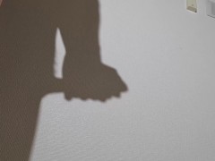 【オナニー】見えないエロとローションでぐちょぐちょになった手コキが気持ち良すぎて腰を振ってしまいました【えすくん】　男 オナニー ローション 日本人 影 無修正 - Screenshot 13 of 16 - Asian Masturbation