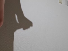 【オナニー】見えないエロとローションでぐちょぐちょになった手コキが気持ち良すぎて腰を振ってしまいました【えすくん】　男 オナニー ローション 日本人 影 無修正 - Screenshot 15 of 16 - Japanese Lotion