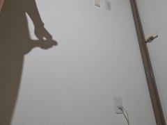 【オナニー】見えないエロとローションでぐちょぐちょになった手コキが気持ち良すぎて腰を振ってしまいました【えすくん】　男 オナニー ローション 日本人 影 無修正 - Screenshot 6 of 16 - Shadow Masturbation