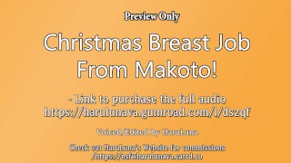 FULL AUDIO FOUND ON GUMROAD - Makoto's Christmas Breast Job