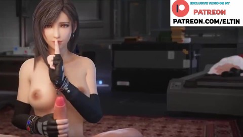 Tifa Lockhart Do Sweet Squirt And Getting Creampie | Final Fantasy Hentai Animation 4k 60 fps