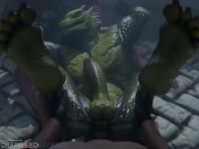 Preview 1 of Lizard man got avenged HQ