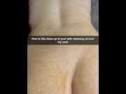 Preview 2 of Another Cheating Wife Fucks Bull and sends to her Husband on Snapchat