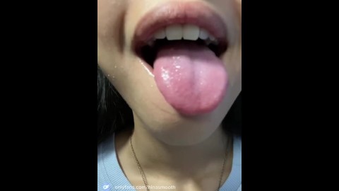 Jerk Off And Cum In My Asian Mouth JOI | Hinasmooth