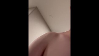 Minet jouant dans le couloir de l’hôtel