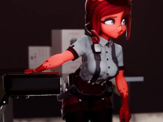 cop, role play, animated, toys