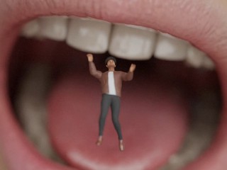A Quick Bite (Giantess, Vore, Animation)
