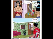 Preview 4 of Savita Bhabhi Episode One - Bra Salesman - Indian porn comics - Lust of hot desi bhabhi