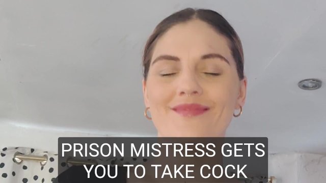 Bi encouragement: Prison mistress turns you into a prison bitch
