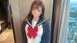 [Private Video] I took a creampie video in uniform♪ [special content NO.20] Japanese amateur uncenso