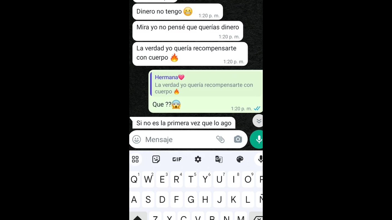 Messages with my hot stepsister wants to be fucked a second time🔥🤤