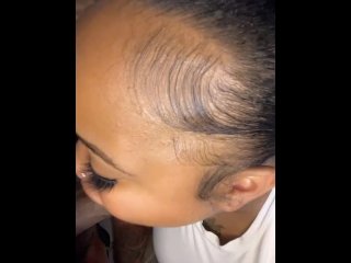 ebony milf, vertical video, big tits, tattooed women
