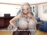 Preview 5 of Daily life with my succubus boss - Having a hardcore sex with my boss in a bikini