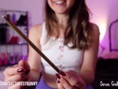 Brat humiliates your thin pencil dick - Femdom SPH small dick humiliation