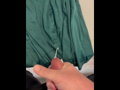 Cum on boxers/rag