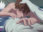 Preview 3 of Submissive boyfriend explores your wet mermussy | Hiccup & Jack Frost ANIMATION (preview)