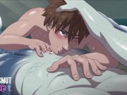 Preview 5 of Submissive boyfriend explores your wet mermussy | Hiccup & Jack Frost ANIMATION (preview)