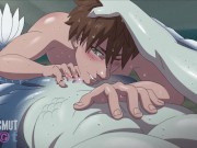 Preview 6 of Submissive boyfriend explores your wet mermussy | Hiccup & Jack Frost ANIMATION (preview)