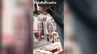 Adventures in a sex shop, a candle with a member. part 1