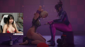 I can't believe what im seeing... Street Fighter Lesbian